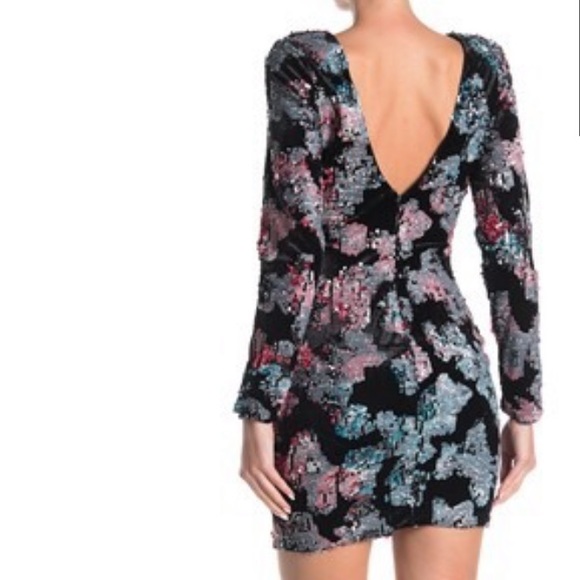 ** SOLD **Dress the Population Fran Dress. X - Picture 2 of 7